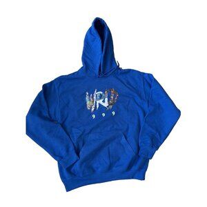 Juice Wrld 999 Pull Over Hoodie Sweatshirt Blue M A000794